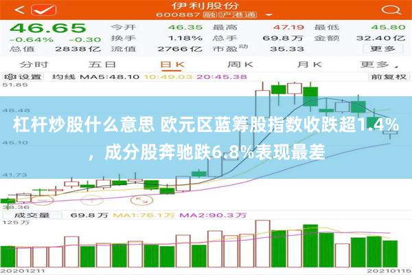 杠杆炒股什么意思 欧元区蓝筹股指数收跌超1.4%，成分股奔驰跌6.8%表现最差