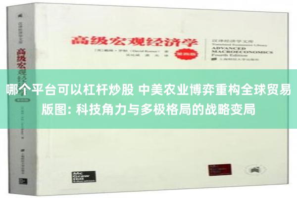 哪个平台可以杠杆炒股 中美农业博弈重构全球贸易版图: 科技角力与多极格局的战略变局